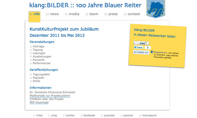 Blauer Reiter Bild